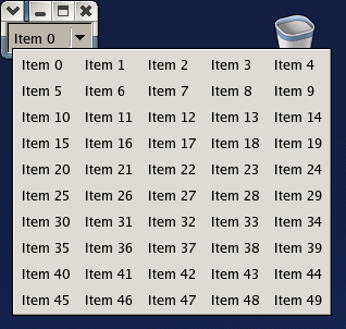 ComboBox with Wrapped Layout