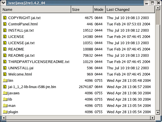 Generic TreeModel Example Program