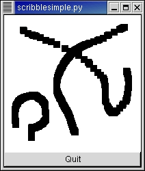 Scribble Drawing Program Example